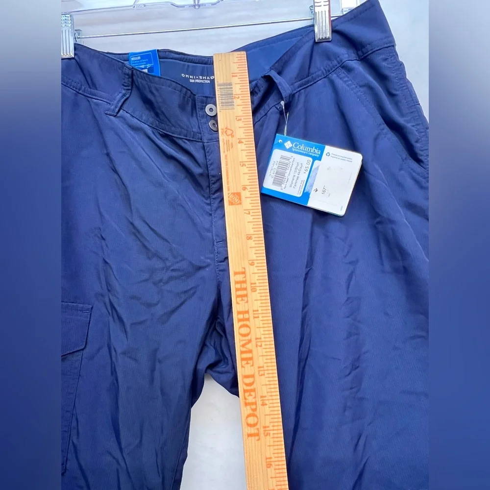 NWT COLUMBIA PFG Palm Peak Convertible Pants 12 SHORT - Picture 5 of 12
